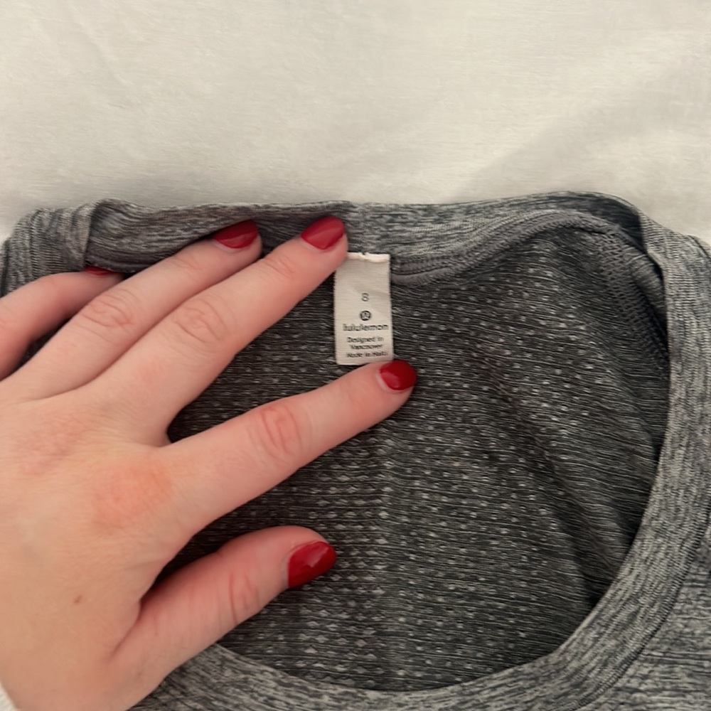 Grey Short Sleeve Swiftly Tech - image 2